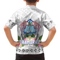 Guam Chamorro Liberation Day Family Matching Off Shoulder Maxi Dress and Hawaiian Shirt 81st Anniversary LT05 - Polynesian Pride