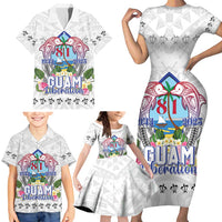 Guam Chamorro Liberation Day Family Matching Short Sleeve Bodycon Dress and Hawaiian Shirt 81st Anniversary LT05 - Polynesian Pride
