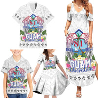 Guam Chamorro Liberation Day Family Matching Summer Maxi Dress and Hawaiian Shirt 81st Anniversary LT05 - Polynesian Pride