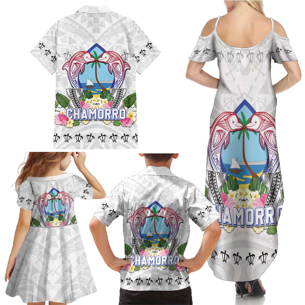 Guam Chamorro Liberation Day Family Matching Summer Maxi Dress and Hawaiian Shirt 81st Anniversary LT05 - Polynesian Pride