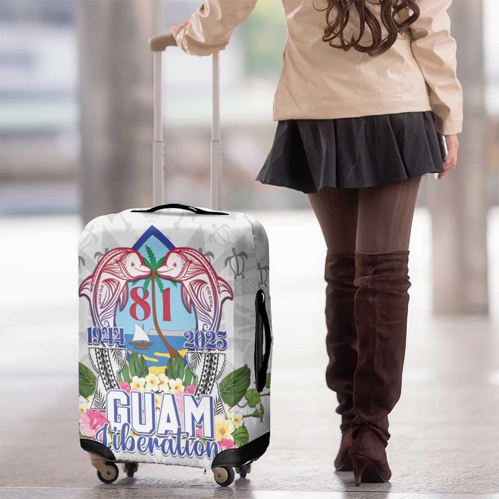 Guam Chamorro Liberation Day Luggage Cover 81st Anniversary LT05