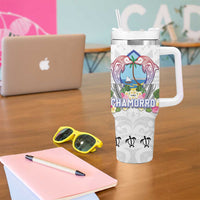 Guam Chamorro Liberation Day Tumbler With Handle 81st Anniversary LT05