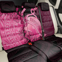 Cancer Fighter Back Car Seat Cover I Beat Cancer LT05 - Polynesian Pride