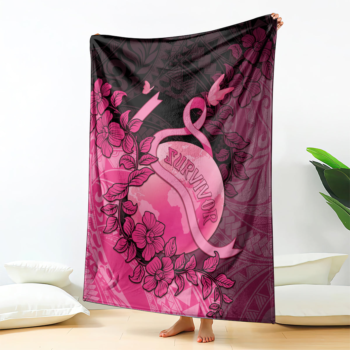 Cancer Fighter Blanket I Beat Cancer