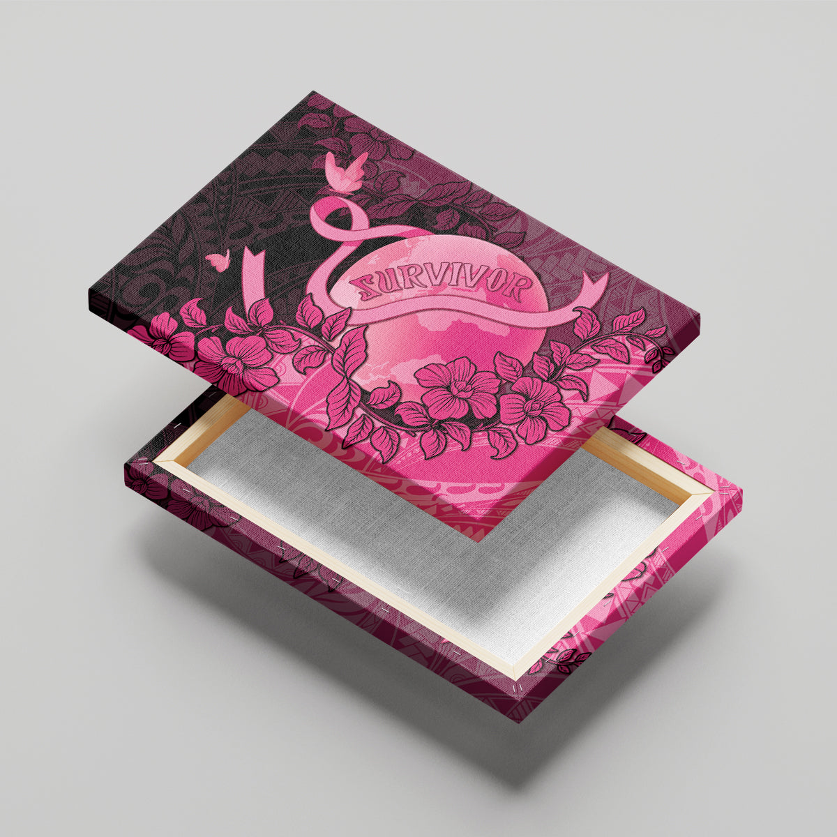 Cancer Fighter Canvas Wall Art I Beat Cancer