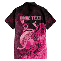 Personalised Cancer Fighter Family Matching Off Shoulder Maxi Dress and Hawaiian Shirt I Beat Cancer LT05 - Polynesian Pride