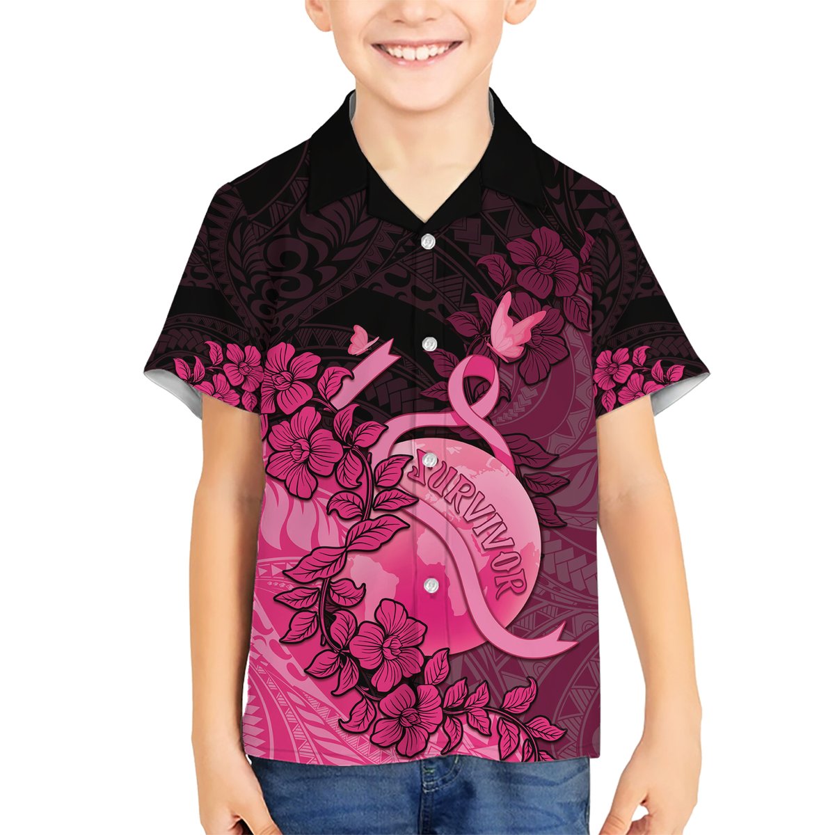 Personalised Cancer Fighter Hawaiian Shirt I Beat Cancer