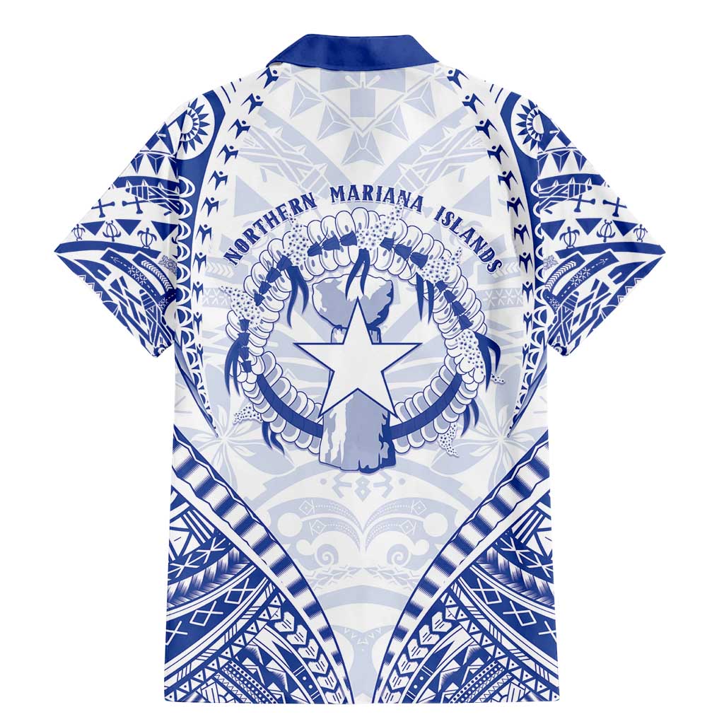 Northern Mariana Islands Liberation Day Family Matching Mermaid Dress and Hawaiian Shirt 79th Anniversary LT05 - Polynesian Pride