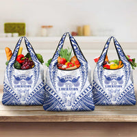 Northern Mariana Islands Liberation Day Grocery Bag 79th Anniversary