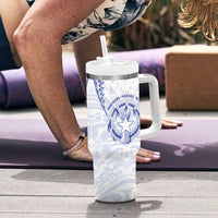 Northern Mariana Islands Liberation Day Tumbler With Handle 79th Anniversary