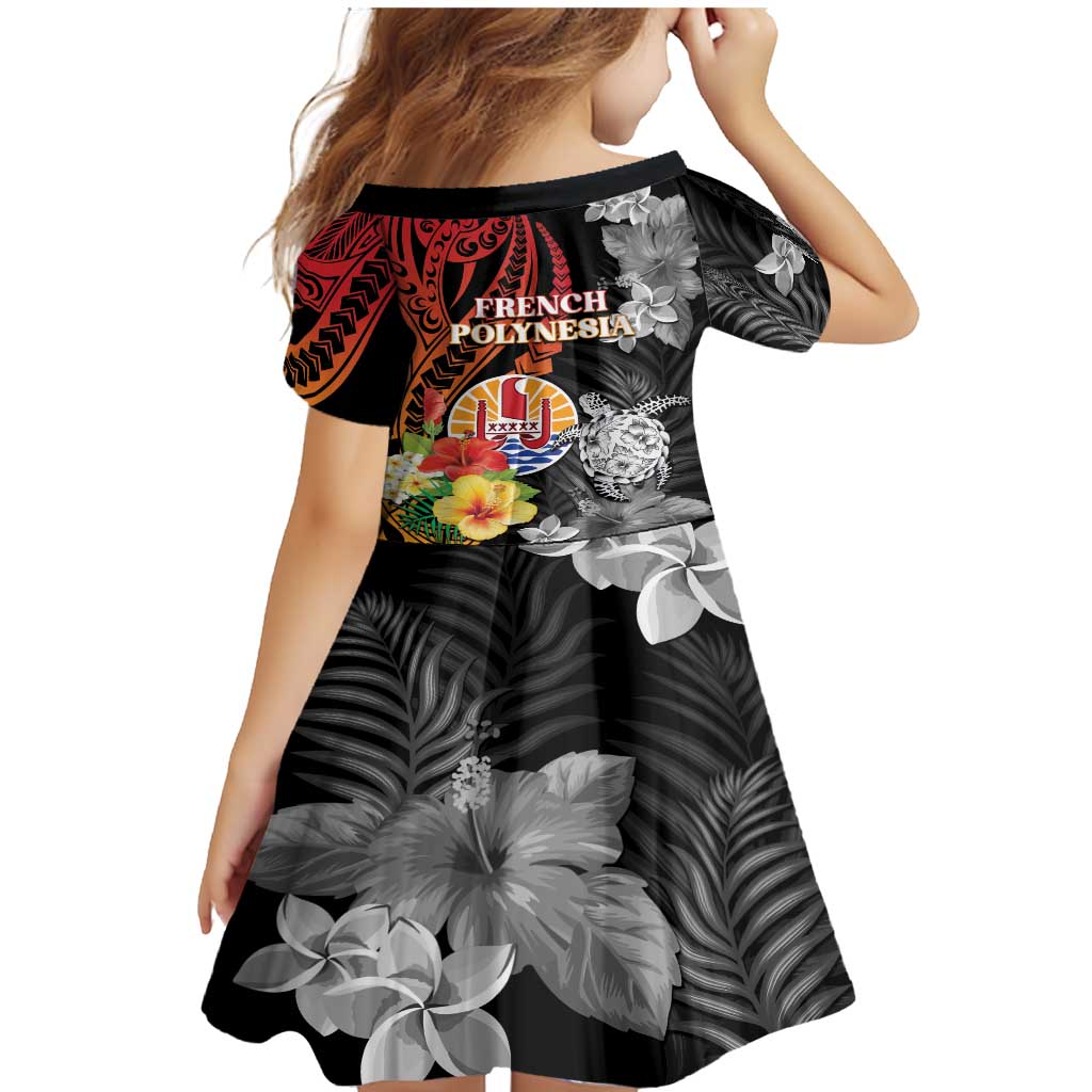 French Polynesia Bastille Day Family Matching Mermaid Dress and Hawaiian Shirt Tropical Turtle Hibiscus Polynesian Pattern LT05 - Polynesian Pride