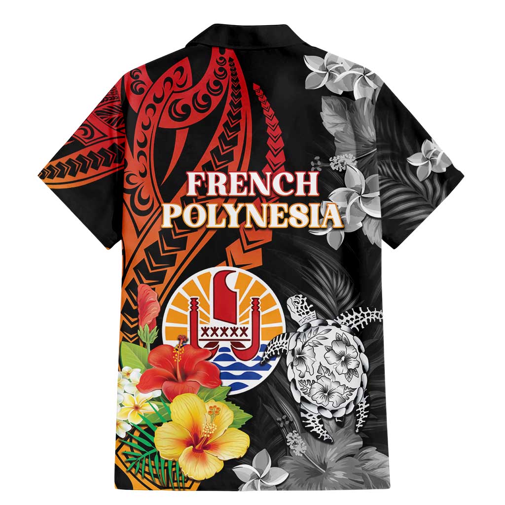 French Polynesia Bastille Day Family Matching Mermaid Dress and Hawaiian Shirt Tropical Turtle Hibiscus Polynesian Pattern LT05 - Polynesian Pride