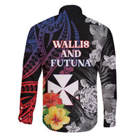 Wallis and Futuna Bastille Day Family Matching Mermaid Dress and Hawaiian Shirt Tropical Turtle Hibiscus Polynesian Pattern LT05 - Polynesian Pride
