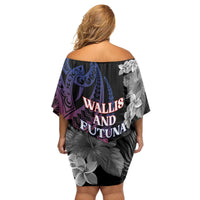 Wallis and Futuna Bastille Day Family Matching Off Shoulder Short Dress and Hawaiian Shirt Tropical Turtle Hibiscus Polynesian Pattern LT05 - Polynesian Pride