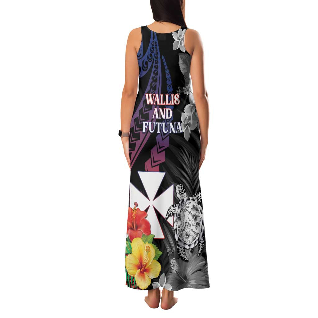 Wallis and Futuna Bastille Day Family Matching Tank Maxi Dress and Hawaiian Shirt Tropical Turtle Hibiscus Polynesian Pattern LT05 - Polynesian Pride