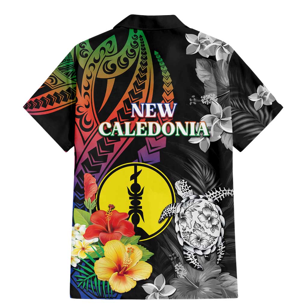 New Caledonia Bastille Day Family Matching Mermaid Dress and Hawaiian Shirt Tropical Turtle Hibiscus Polynesian Pattern LT05 - Polynesian Pride