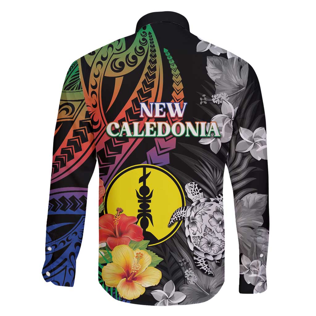 New Caledonia Bastille Day Family Matching Mermaid Dress and Hawaiian Shirt Tropical Turtle Hibiscus Polynesian Pattern LT05 - Polynesian Pride