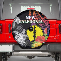 New Caledonia Bastille Day Spare Tire Cover Tropical Turtle Hibiscus Polynesian Pattern LT05 - Polynesian Pride