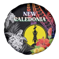 New Caledonia Bastille Day Spare Tire Cover Tropical Turtle Hibiscus Polynesian Pattern LT05 - Polynesian Pride