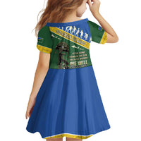 Solomon Islands Remembrance Day Family Matching Off Shoulder Maxi Dress and Hawaiian Shirt Lest We Forget LT05 - Polynesian Pride