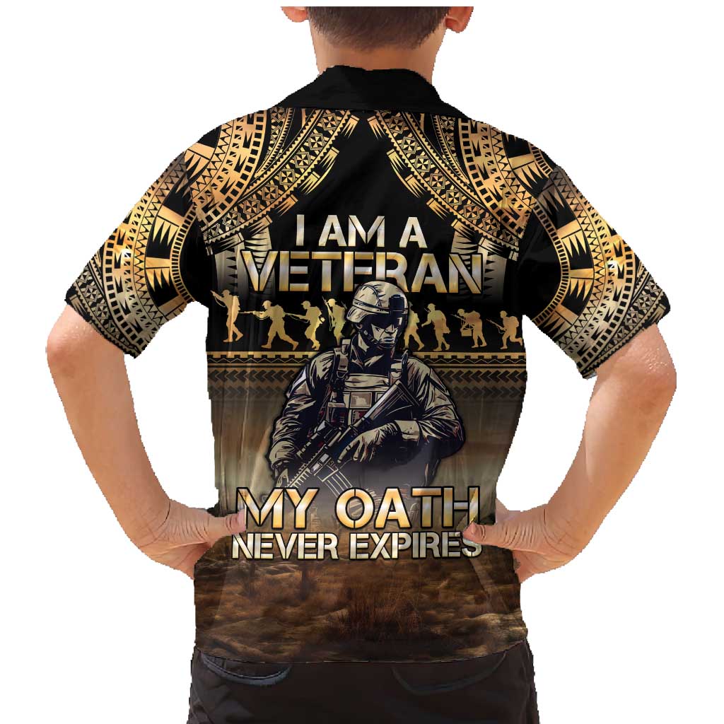 Polynesia Veterans Day Family Matching Mermaid Dress and Hawaiian Shirt Thank You Veterans Polynesian Pattern LT05 - Polynesian Pride