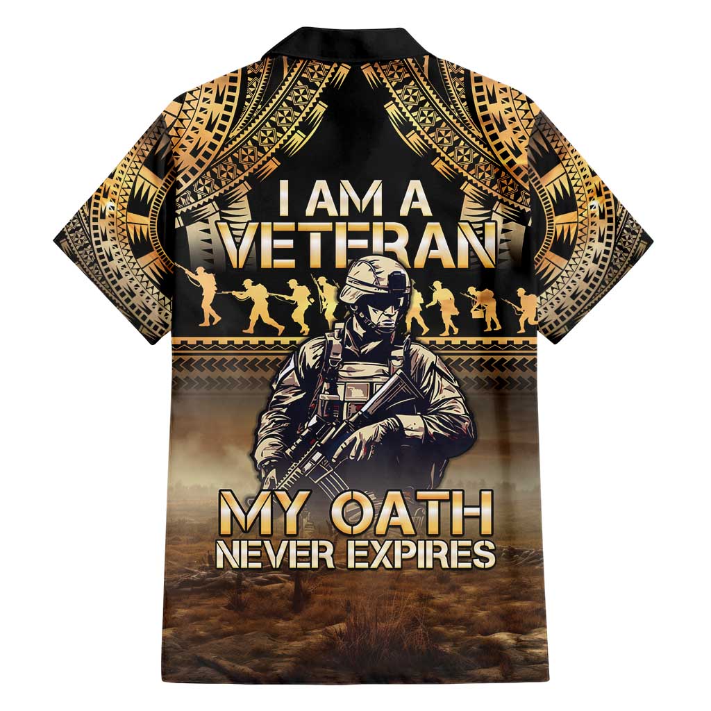 Polynesia Veterans Day Family Matching Short Sleeve Bodycon Dress and Hawaiian Shirt Thank You Veterans Polynesian Pattern LT05 - Polynesian Pride
