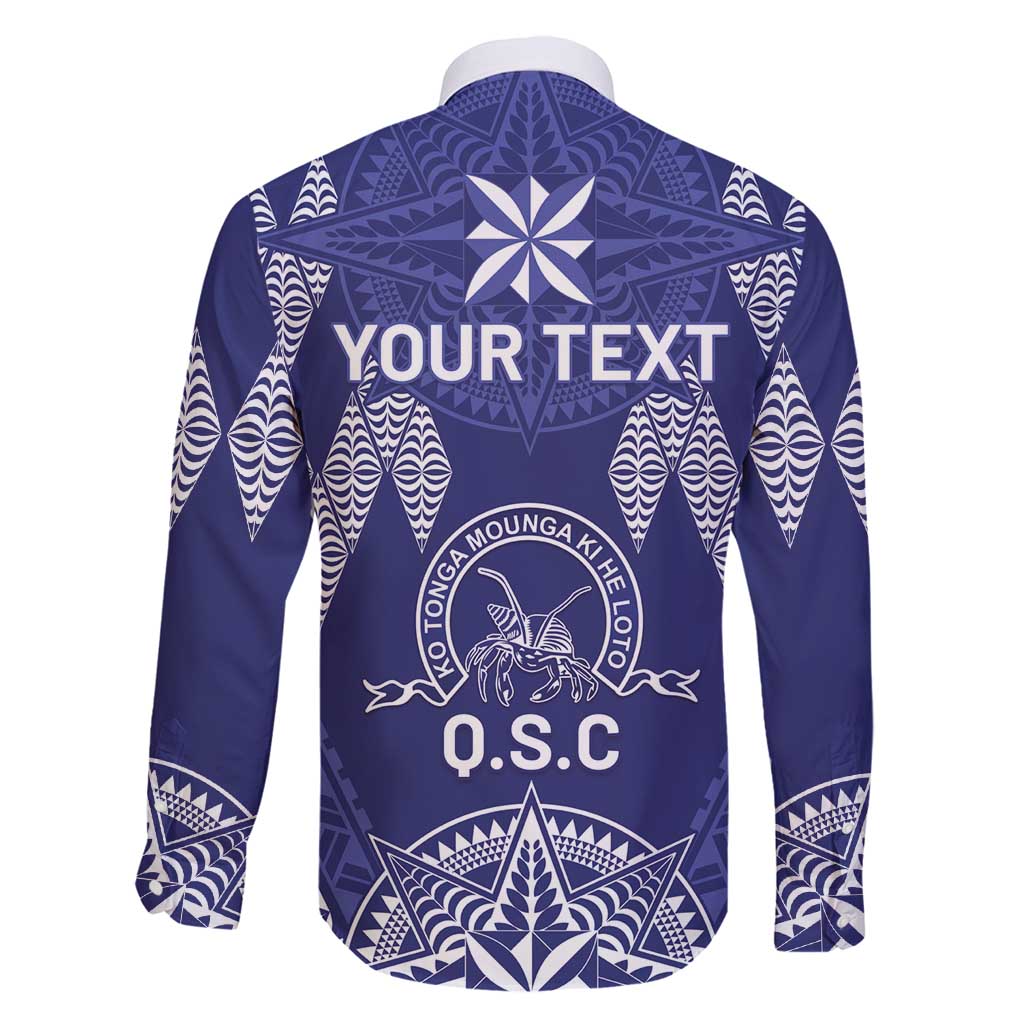 Personalised Queen Salote College Centenary Family Matching Mermaid Dress and Hawaiian Shirt Tongan Kupesi Pattern LT05 - Polynesian Pride