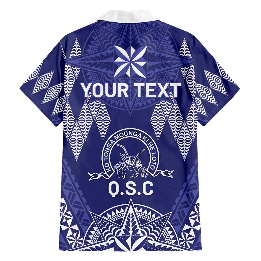 Personalised Queen Salote College Centenary Family Matching Short Sleeve Bodycon Dress and Hawaiian Shirt Tongan Kupesi Pattern LT05 - Polynesian Pride