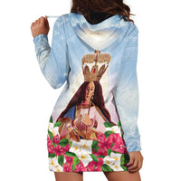 Guam Patroness Hoodie Dress The Legend Santa Marian Kamalen LT05 - Polynesian Pride