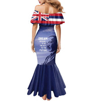 Hawaii MLK Day Family Matching Mermaid Dress and Hawaiian Shirt LT05 - Polynesian Pride