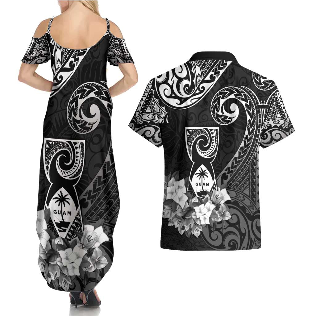 Guam MLK Day Couples Matching Summer Maxi Dress and Hawaiian Shirt The Legacy Of MLK LT05 - Polynesian Pride