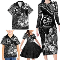 Guam MLK Day Family Matching Long Sleeve Bodycon Dress and Hawaiian Shirt The Legacy Of MLK LT05 - Polynesian Pride