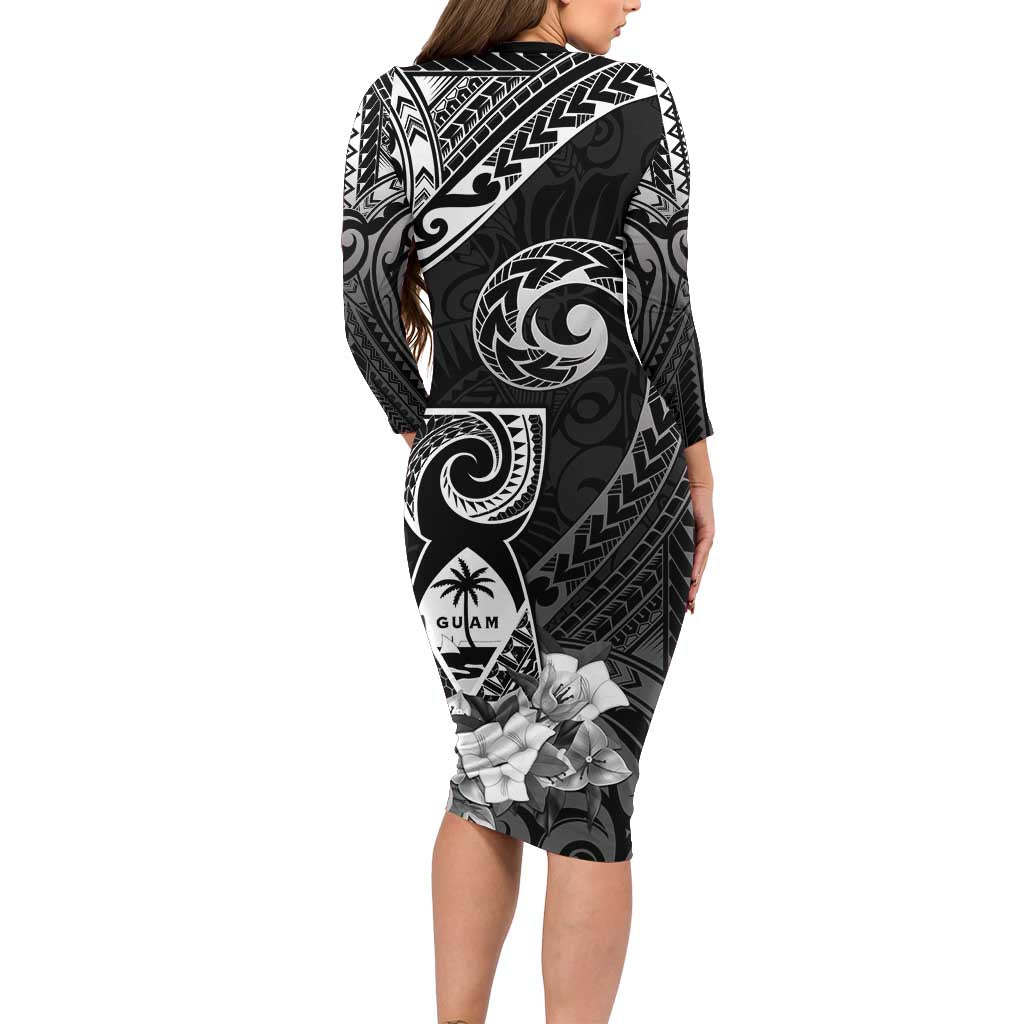 Guam MLK Day Family Matching Long Sleeve Bodycon Dress and Hawaiian Shirt The Legacy Of MLK LT05 - Polynesian Pride