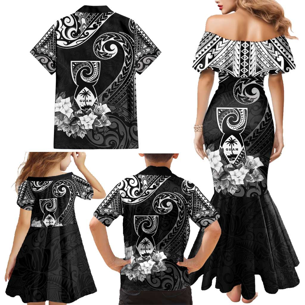 Guam MLK Day Family Matching Mermaid Dress and Hawaiian Shirt The Legacy Of MLK LT05 - Polynesian Pride