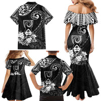 Guam MLK Day Family Matching Mermaid Dress and Hawaiian Shirt The Legacy Of MLK LT05 - Polynesian Pride