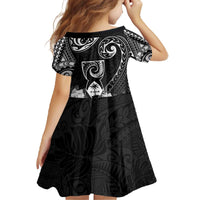 Guam MLK Day Family Matching Off The Shoulder Long Sleeve Dress and Hawaiian Shirt The Legacy Of MLK LT05 - Polynesian Pride