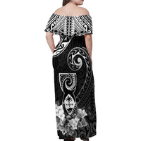 Guam MLK Day Family Matching Off Shoulder Maxi Dress and Hawaiian Shirt The Legacy Of MLK LT05 - Polynesian Pride