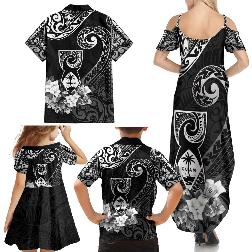 Guam MLK Day Family Matching Summer Maxi Dress and Hawaiian Shirt The Legacy Of MLK LT05 - Polynesian Pride