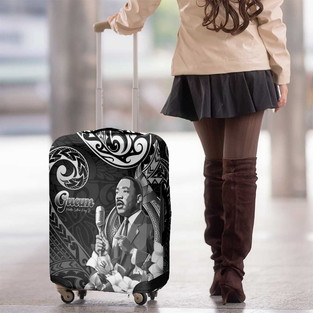 Guam MLK Day Luggage Cover The Legacy Of MLK