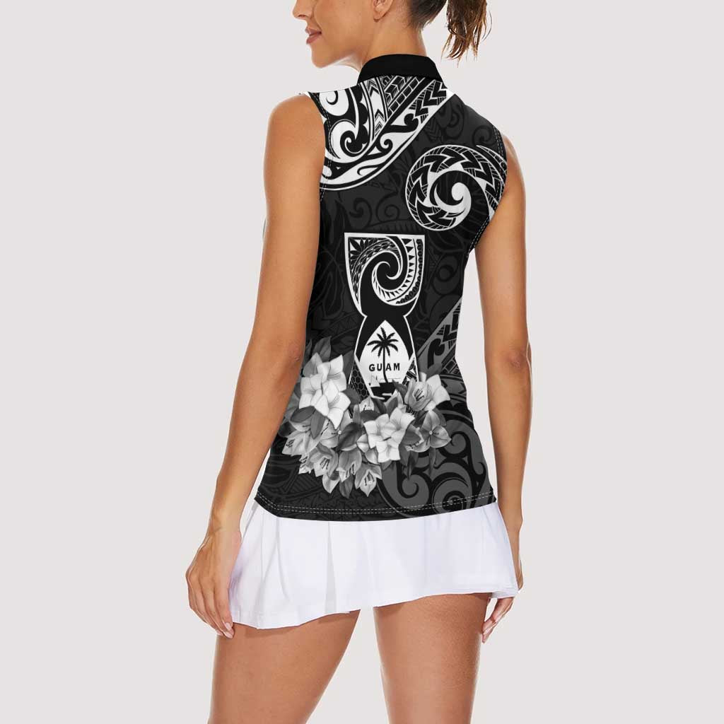 Guam MLK Day Women Sleeveless Polo Shirt The Legacy Of MLK LT05 - Polynesian Pride