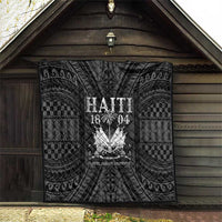 Haiti 1804 Quilt Polynesian Silver Neg Maron