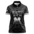 Haiti 1804 Women Polo Shirt Polynesian Silver Neg Maron