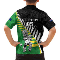 Custom New Zealand Central Districts Cricket Hawaiian Shirt With Maori Pattern LT05 - Polynesian Pride