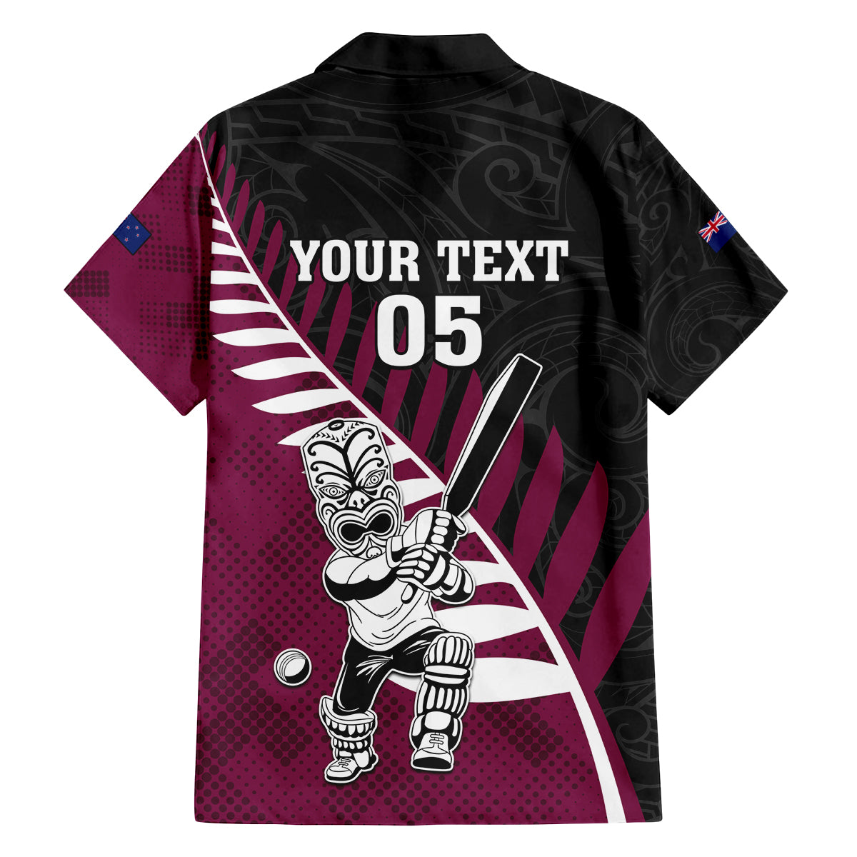 Custom New Zealand Northern Districts Cricket Family Matching Puletasi and Hawaiian Shirt With Maori Pattern LT05 - Polynesian Pride