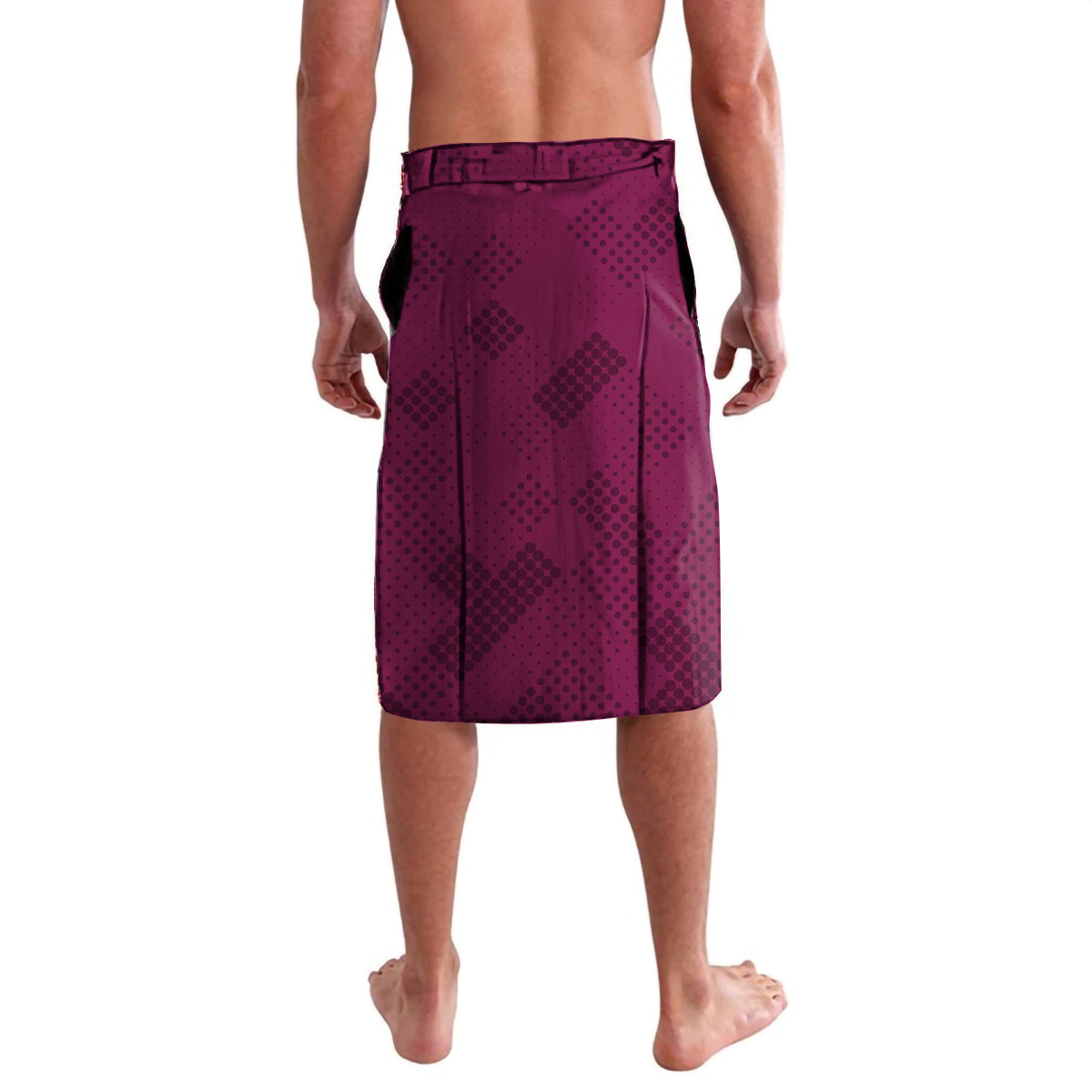 Custom New Zealand Northern Districts Cricket Lavalava With Maori Pattern
