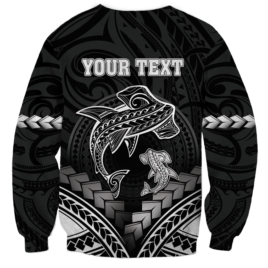 Personalised Happy Father's Day Sweatshirt I Love You Dad Polynesian Style LT05 - Polynesian Pride