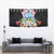 Guam Chamorro Tapestry Tribal Latte Stone With Dolphins Black