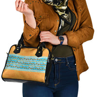 Hawaii Humuhumu Fish Maile Pikake Lei Shoulder Handbag Tribal Tapa Orange Version LT05 - Polynesian Pride