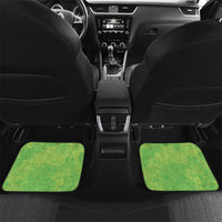 Hawaii Humuhumu Fish Maile Pikake Lei Car Mats Tribal Tapa Green Version LT05 Set 2pcs - Back Green - Polynesian Pride
