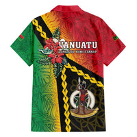 Happy Vanuatu Constitution Day Family Matching Summer Maxi Dress and Hawaiian Shirt Flag Style With Sand Drawing Pattern LT05 - Polynesian Pride